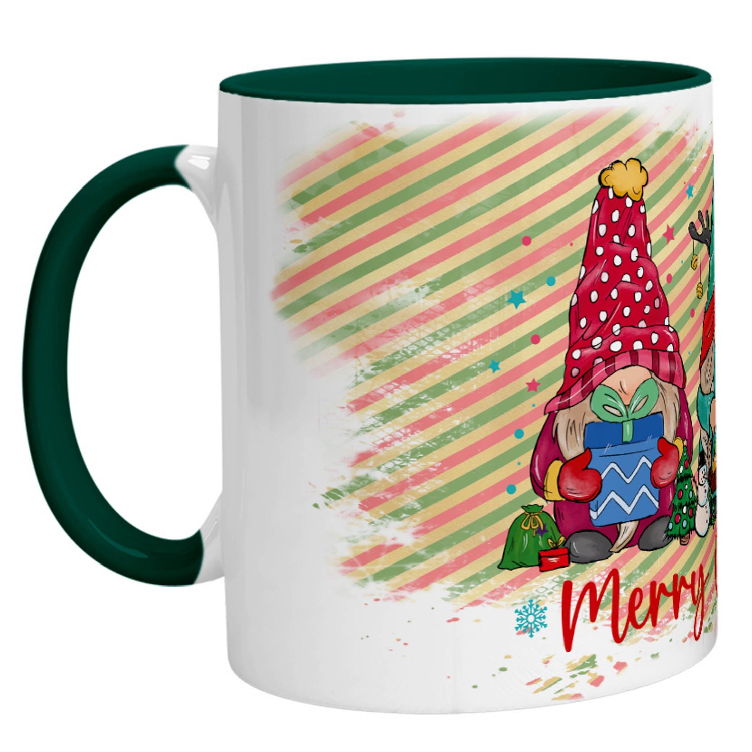 Tasse – Merry Christmas Gnome - Zwergenstick