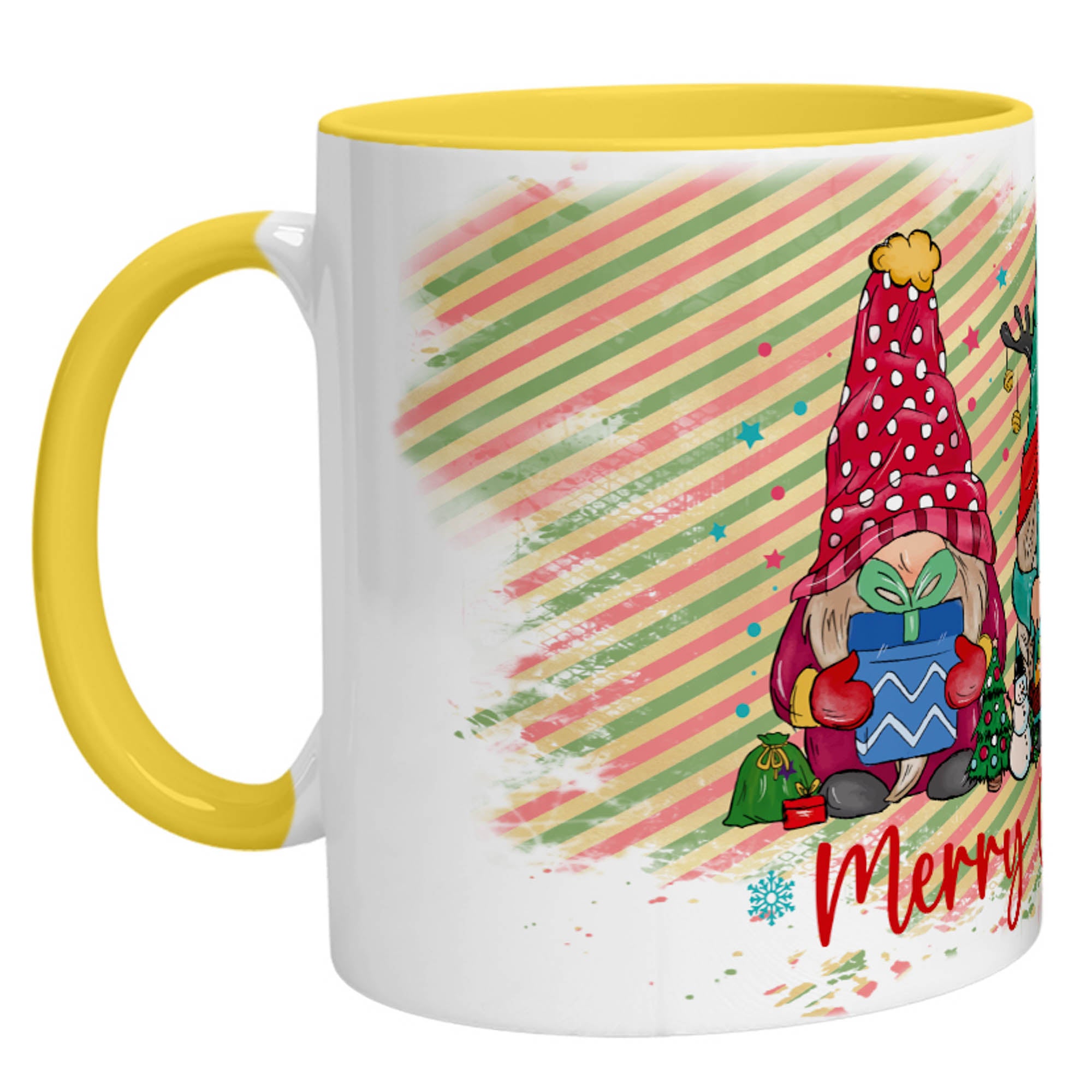 Tasse – Merry Christmas Gnome - Zwergenstick