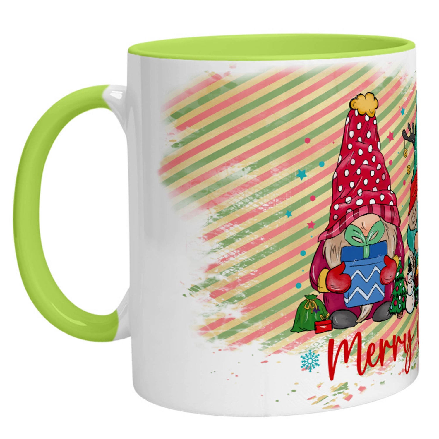 Tasse – Merry Christmas Gnome - Zwergenstick