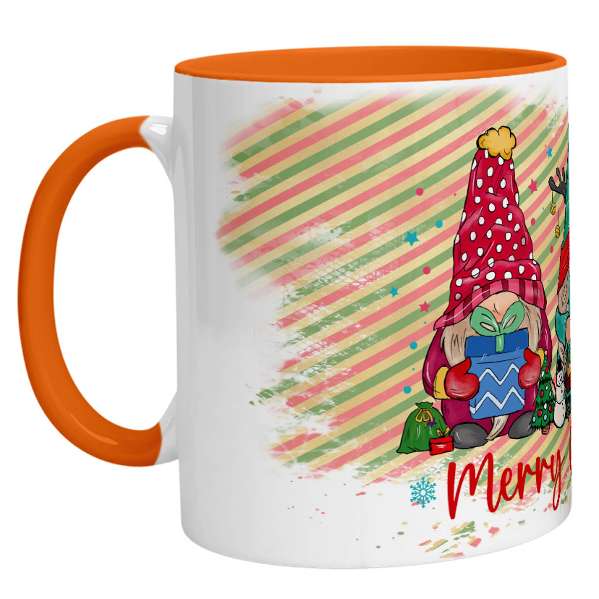 Tasse – Merry Christmas Gnome - Zwergenstick