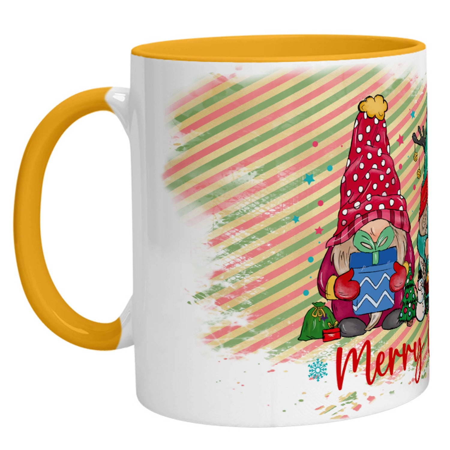 Tasse – Merry Christmas Gnome - Zwergenstick