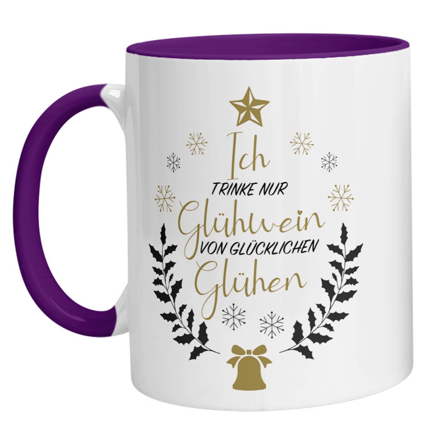 Tasse – Nur Glühwein von glücklichen Glühen - Zwergenstick