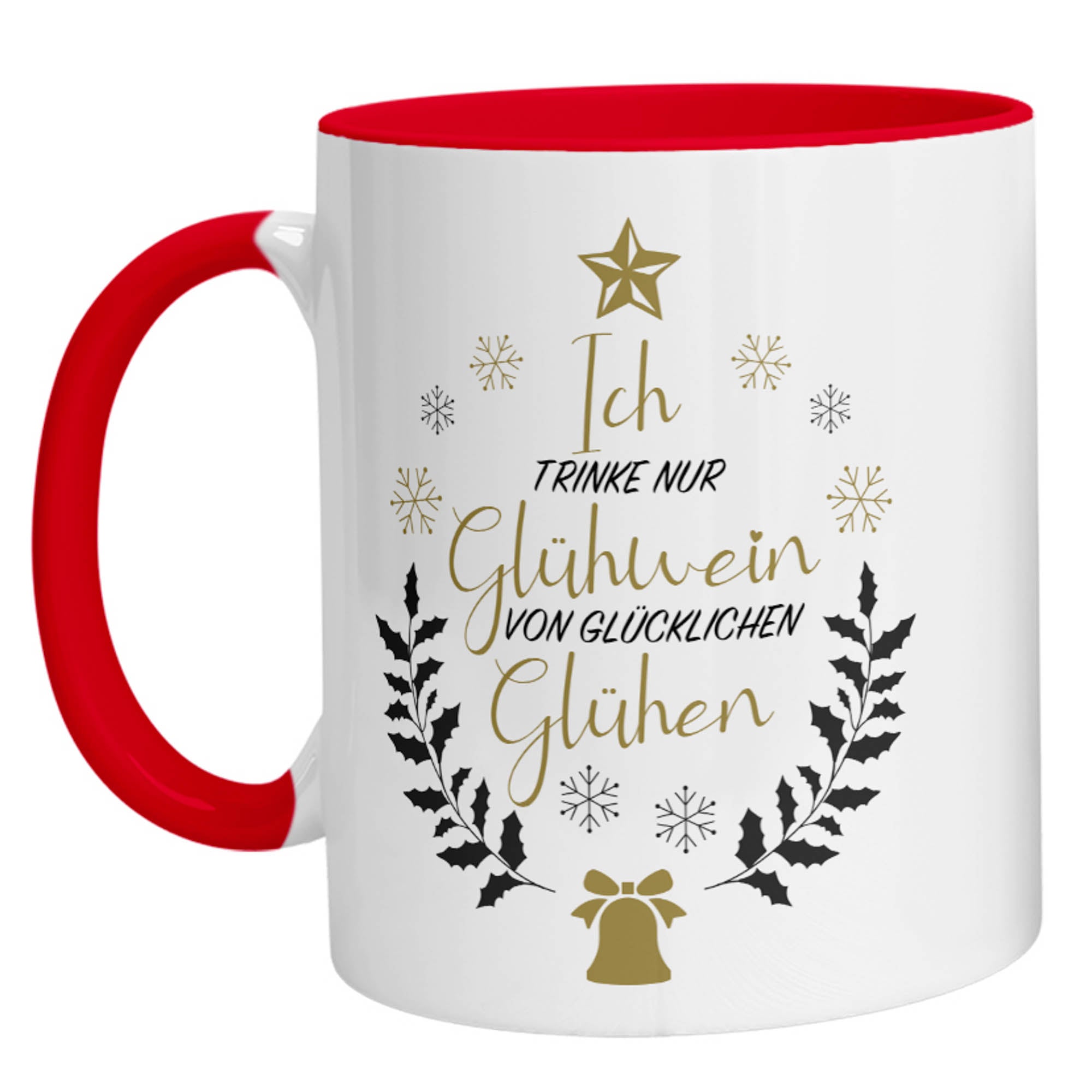 Tasse – Nur Glühwein von glücklichen Glühen - Zwergenstick