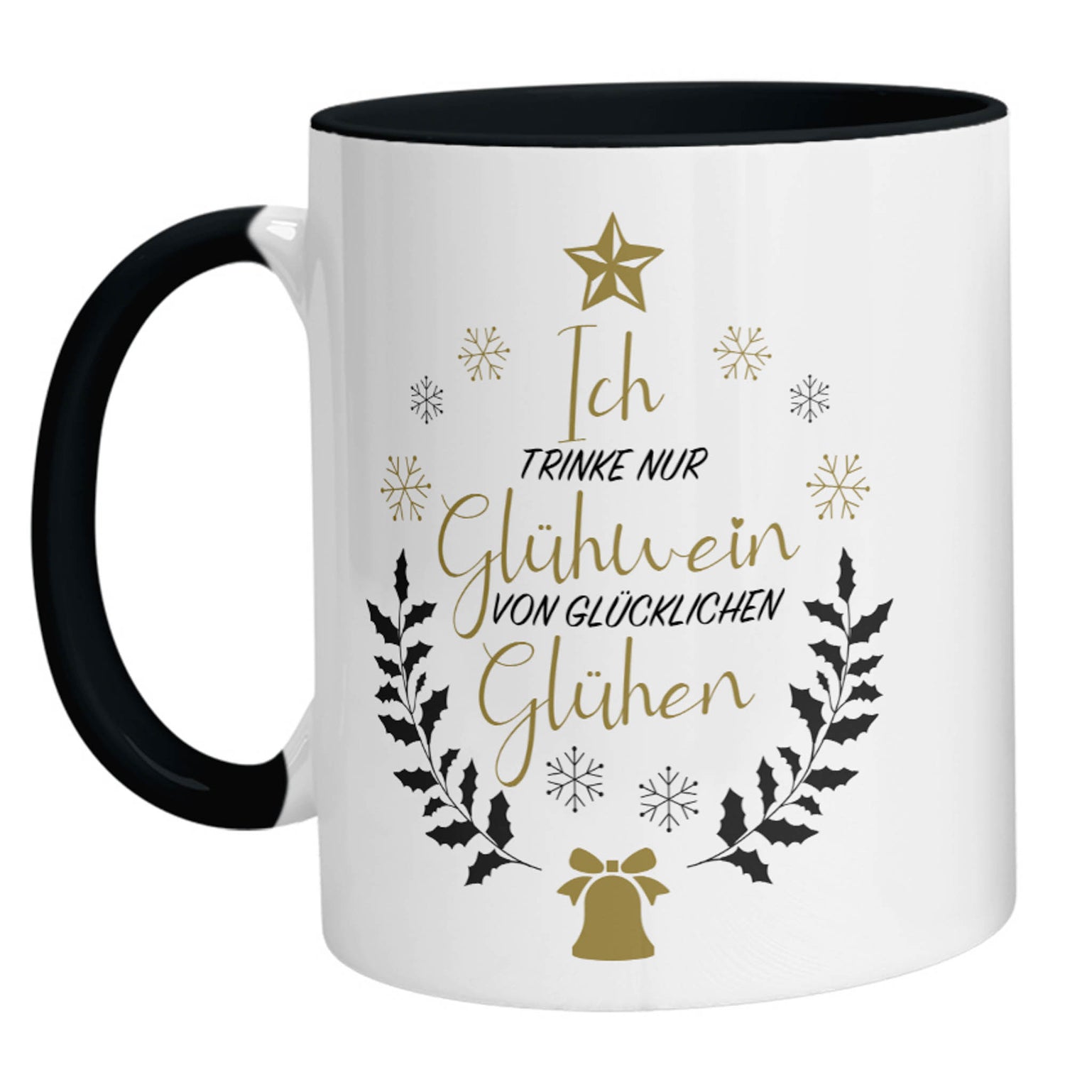 Tasse – Nur Glühwein von glücklichen Glühen - Zwergenstick