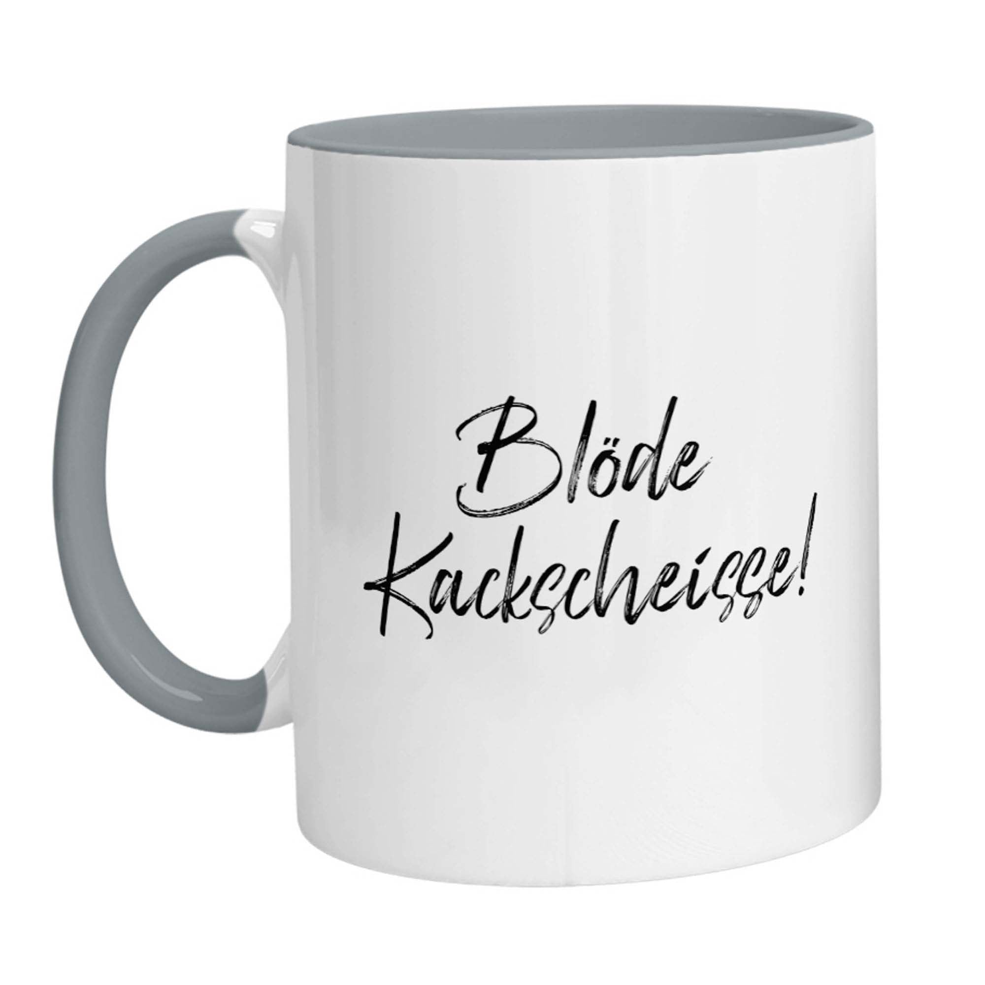 Tasse - Blöde Kackscheisse - Zwergenstick