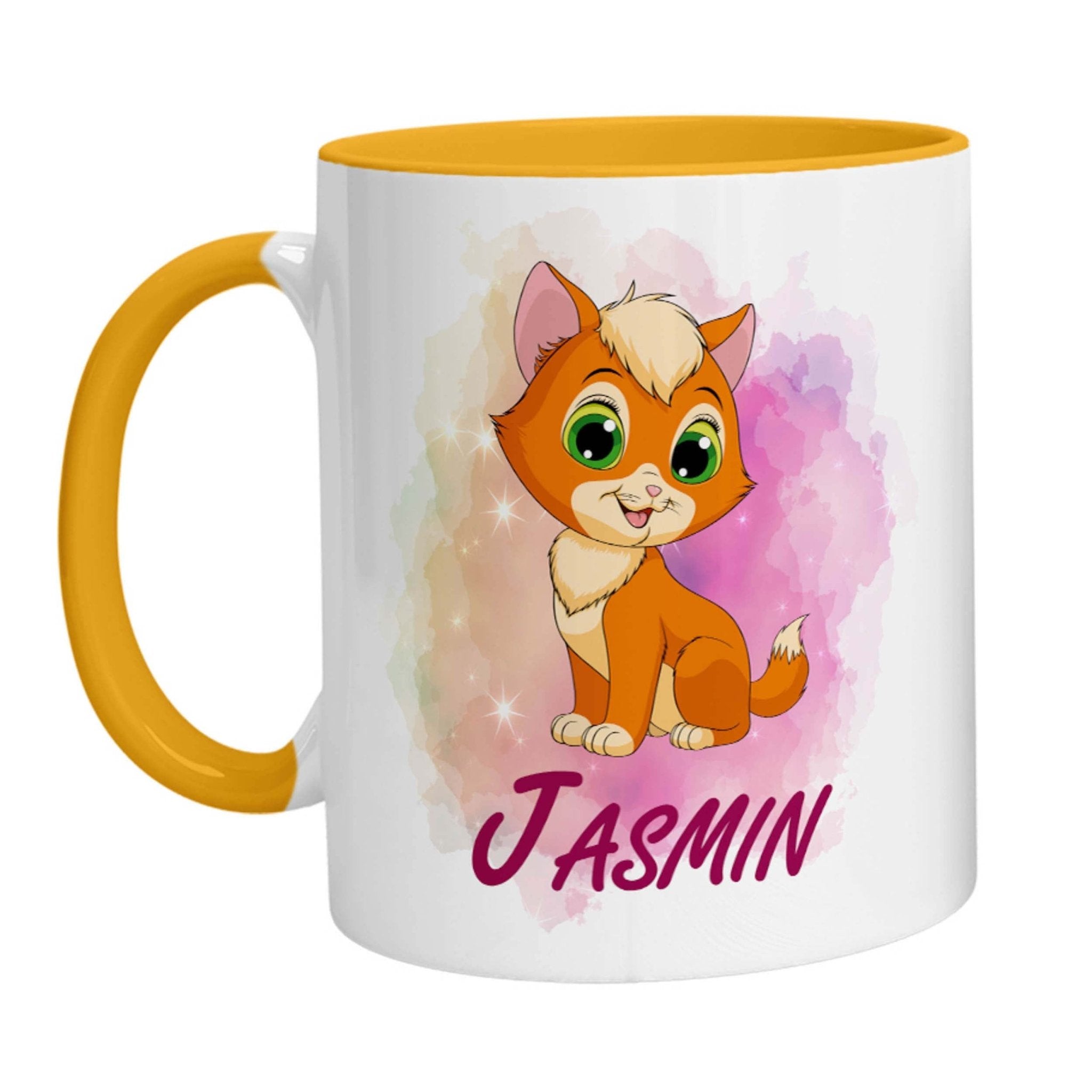 Tasse - Namenstasse Katze (Personalisiert) - Zwergenstick