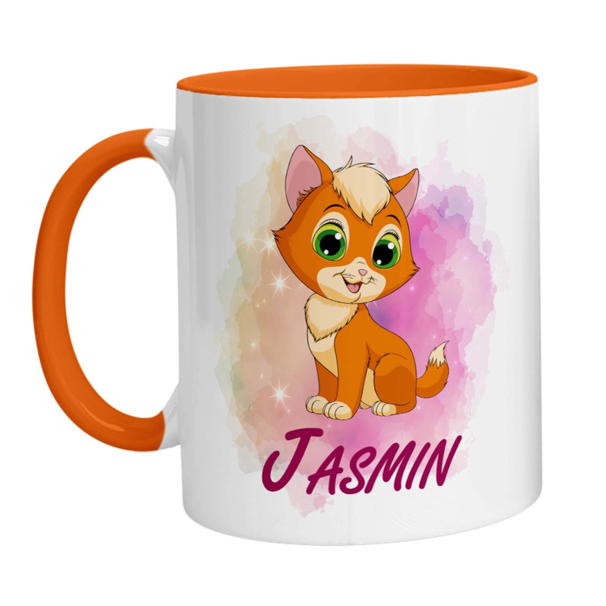 Tasse - Namenstasse Katze (Personalisiert) - Zwergenstick