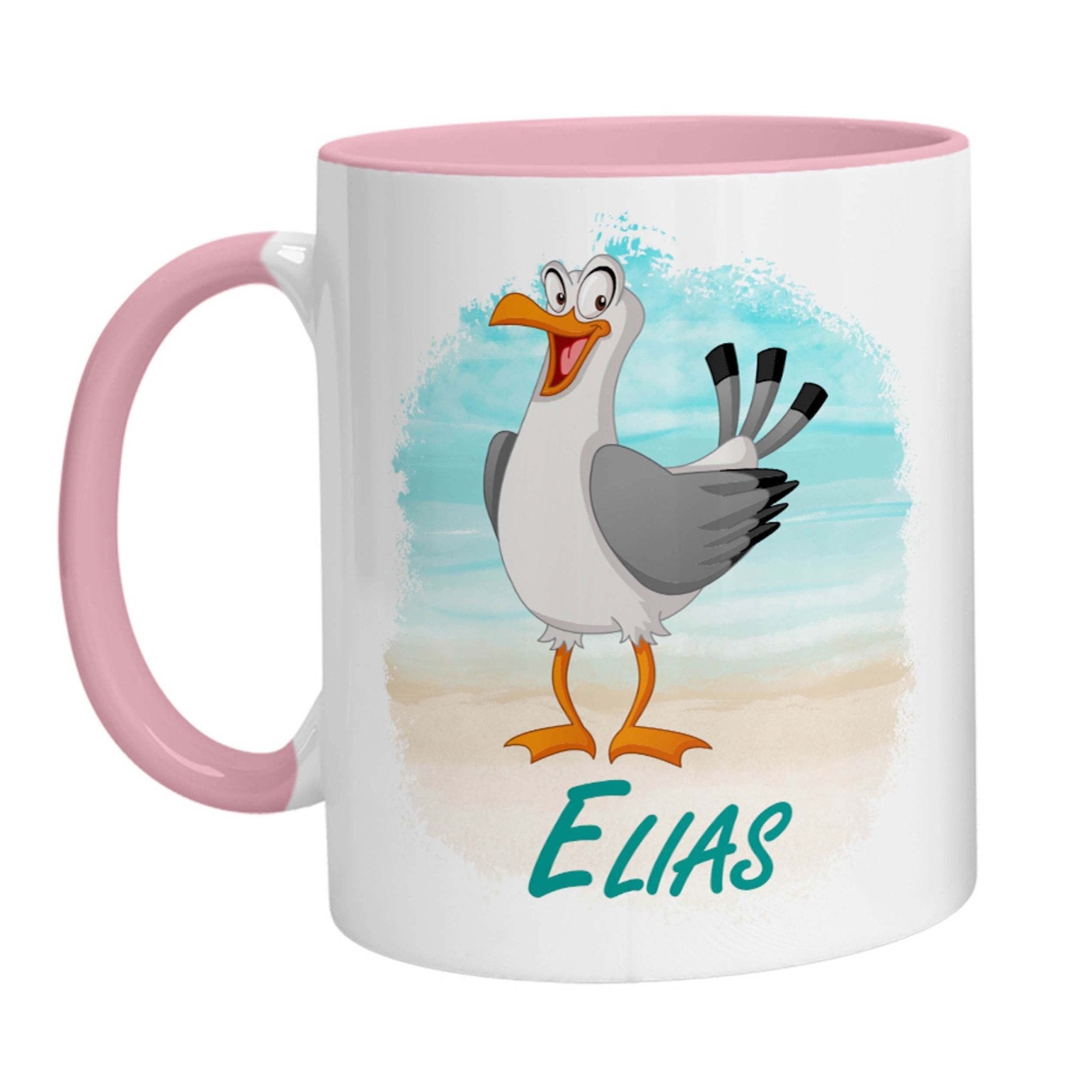 Tasse - Namenstasse Möwe (Personalisiert) - Zwergenstick