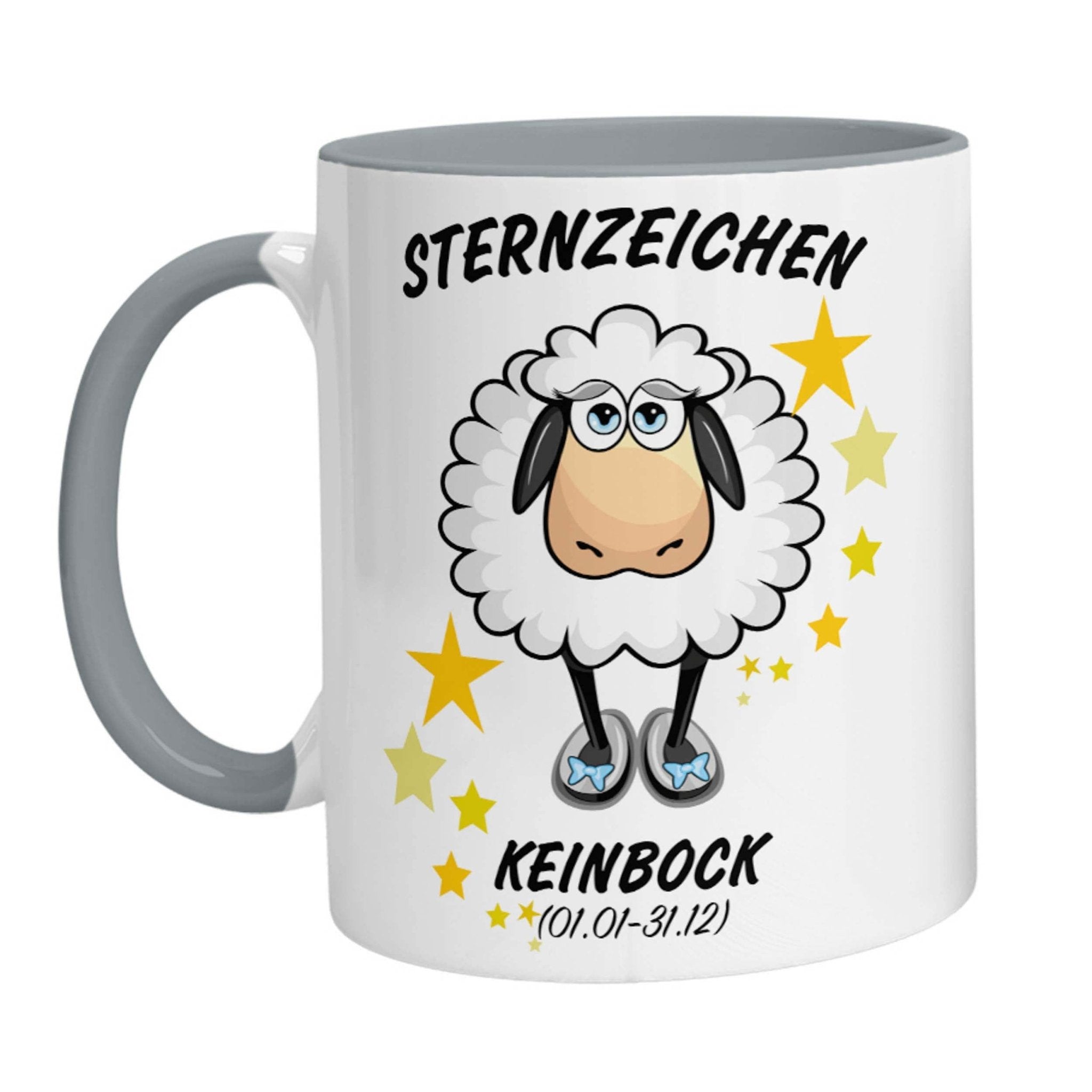 Tasse - Schaf Sternzeichen Keinbock - Zwergenstick