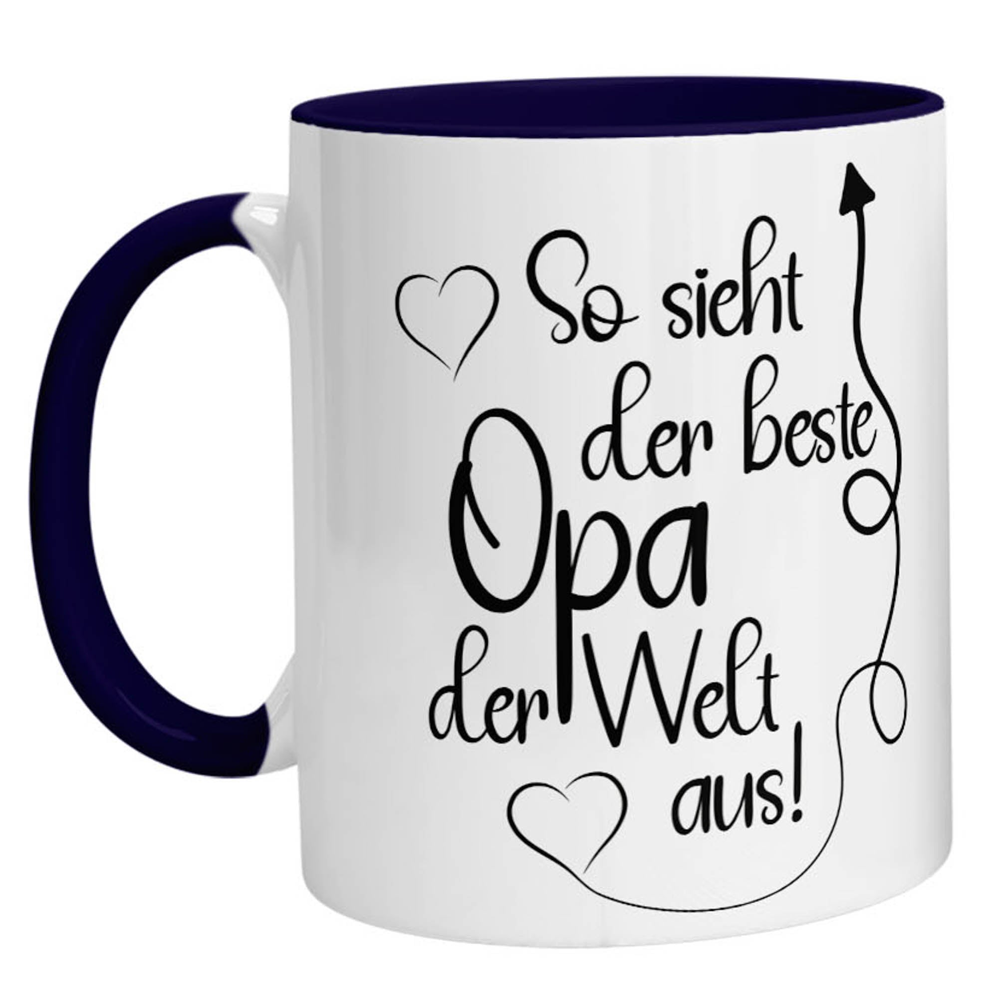 Tasse - So sieht der beste Opa der Welt aus - Zwergenstick