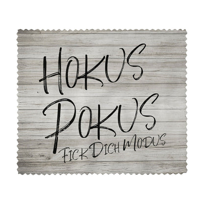 Brillenputztuch - Objektivtuch Hokus Pokus Fick Dich Modus