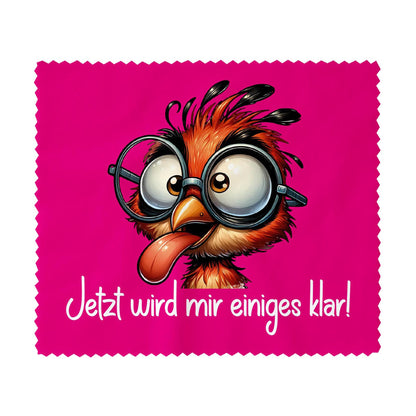 Brillenputztuch - Objektivtuch Jetzt wird mir einiges Klar! Küken