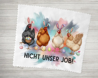Brillenputztuch Nicht unser Job!