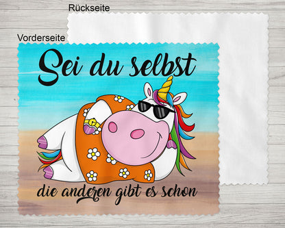 Brillenputztuch - Objektivtuch Sei du selbst die anderen gibt es schon