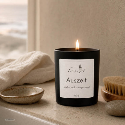 Duftkerze Auszeit frisch · sanft · entspannend
