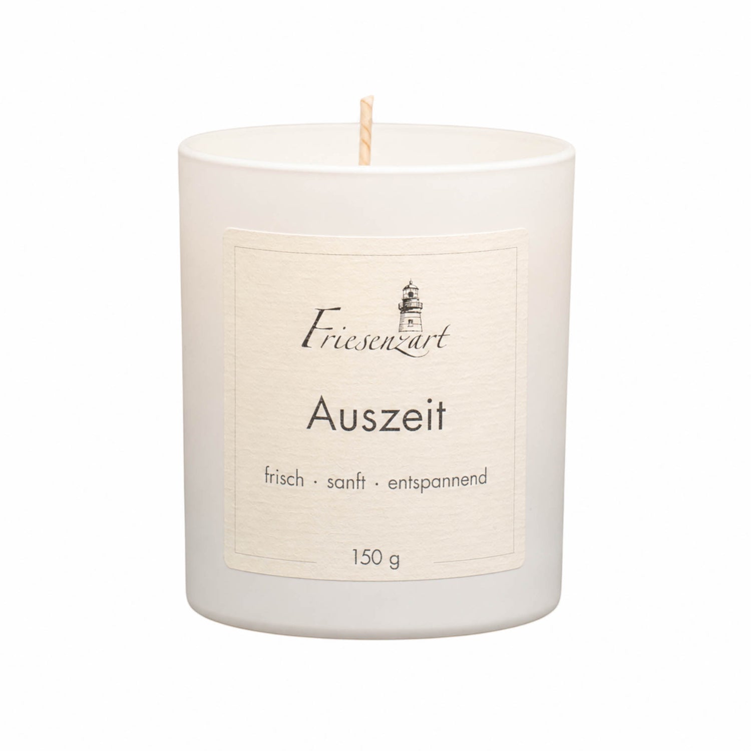 Duftkerze Auszeit frisch · sanft · entspannend