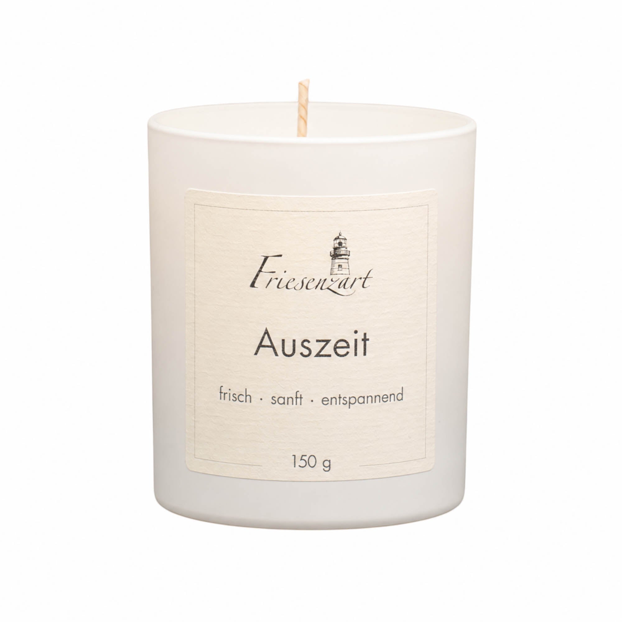 Duftkerze Auszeit frisch · sanft · entspannend