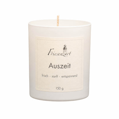 Duftkerze Auszeit frisch · sanft · entspannend