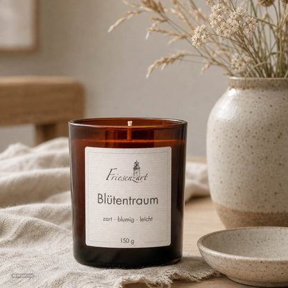 Duftkerze Blütentraum zart · blumig · leicht