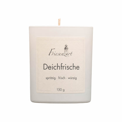 Duftkerze Deichfrische spritzig · frisch · würzig