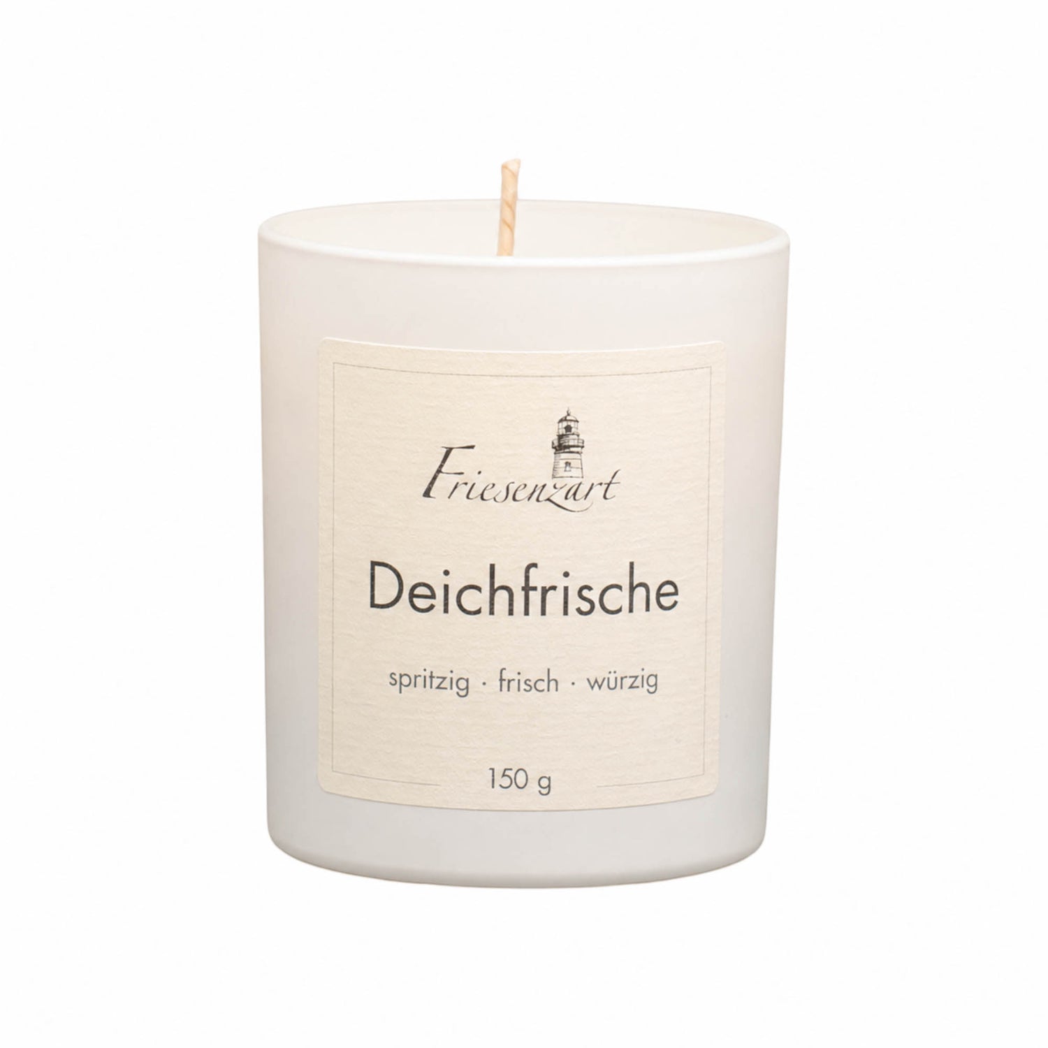 Duftkerze Deichfrische spritzig · frisch · würzig
