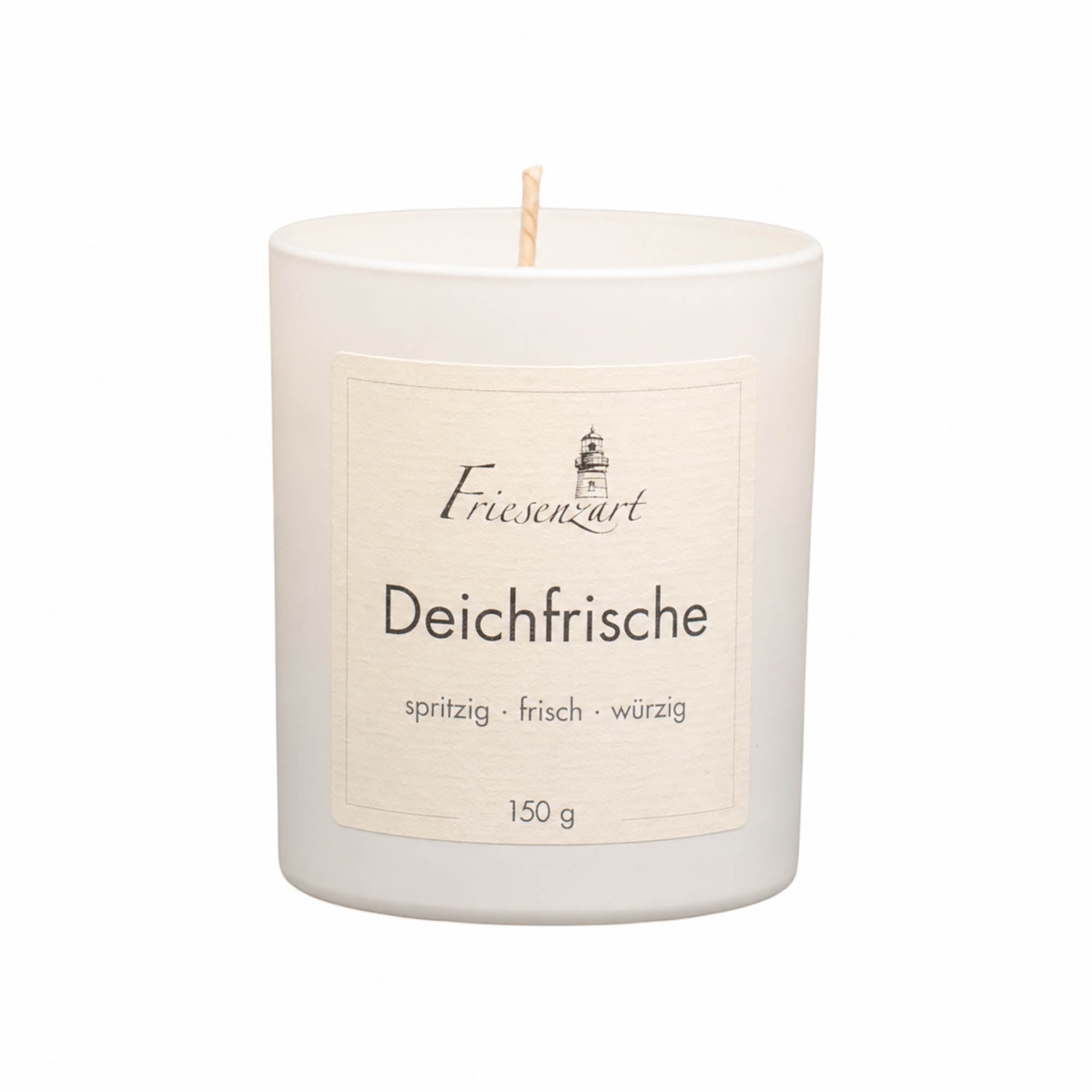 Duftkerze Deichfrische spritzig · frisch · würzig