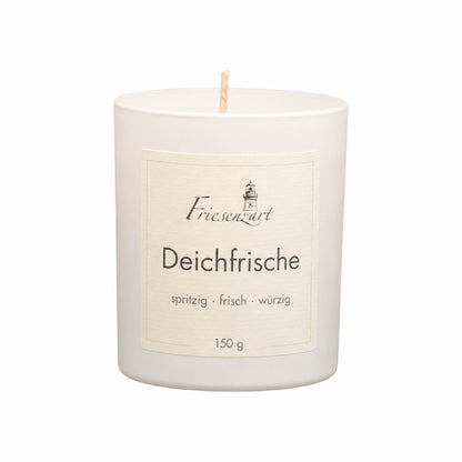 Duftkerze Deichfrische spritzig · frisch · würzig