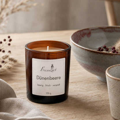 Duftkerze Dünenbeere beerig · frisch · verspielt