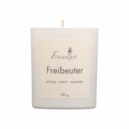 Duftkerze Freibeuter würzig · warm · souverän