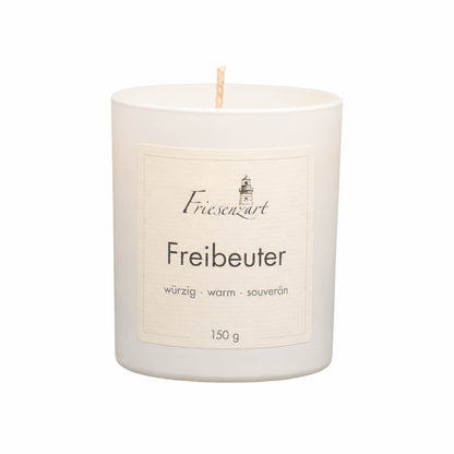 Duftkerze Freibeuter würzig · warm · souverän