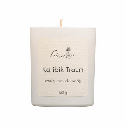 Duftkerze Karibik Traum cremig · exotisch · sonnig
