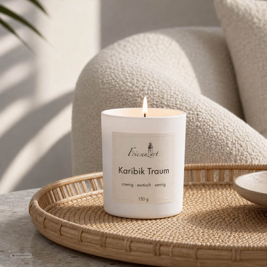 Duftkerze Karibik Traum cremig · exotisch · sonnig