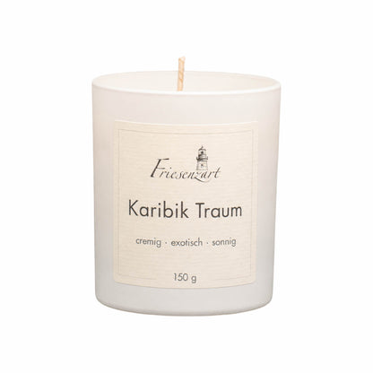 Duftkerze Karibik Traum cremig · exotisch · sonnig