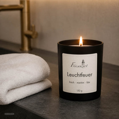 Duftkerze Leuchtfeuer frisch · maritim · klar