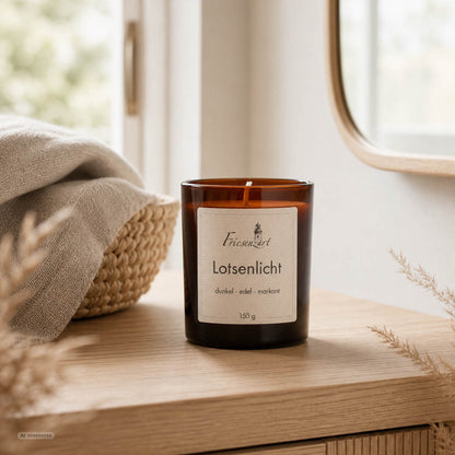 Duftkerze Lotsenlicht dunkel · edel · markant