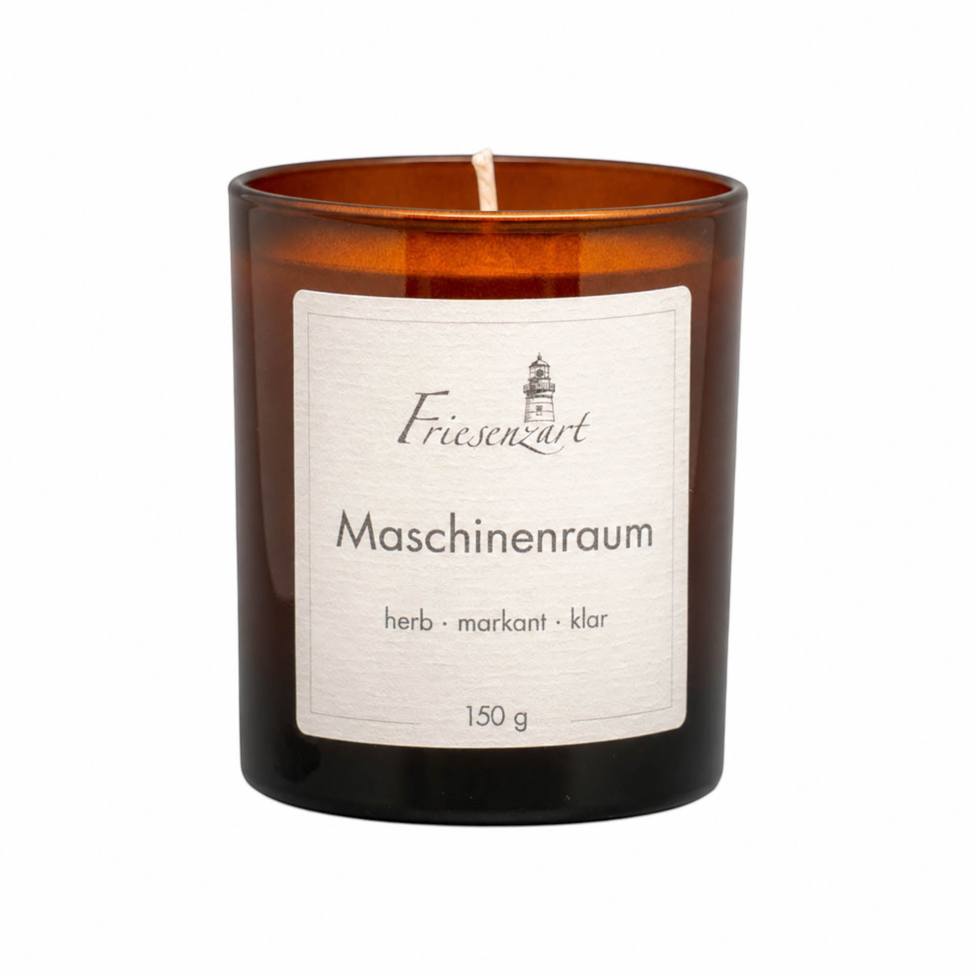Duftkerze Maschinenraum herb · markant · klar