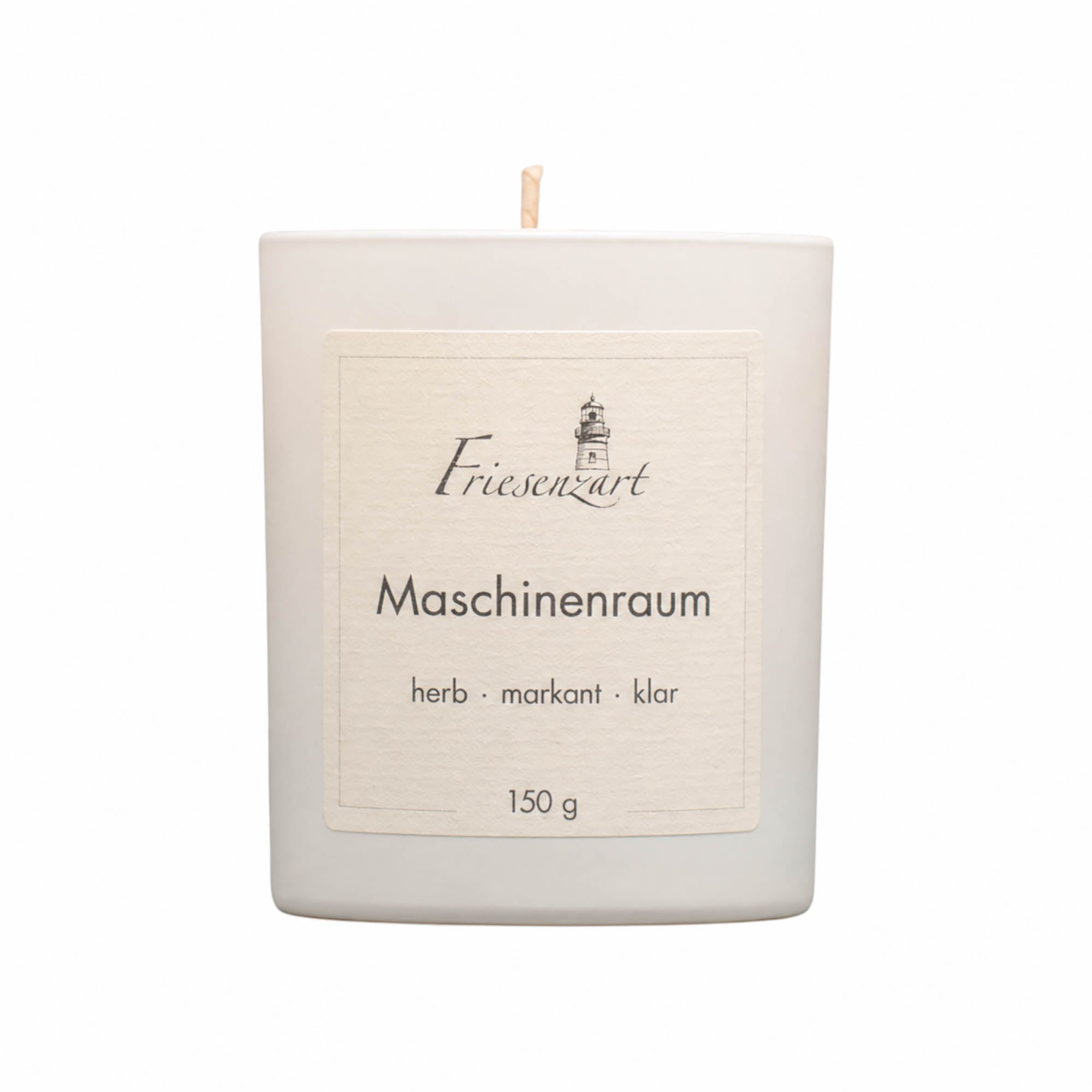 Duftkerze Maschinenraum herb · markant · klar