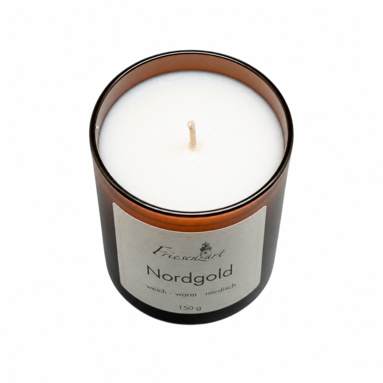 Duftkerze Nordgold weich · warm · nordisch