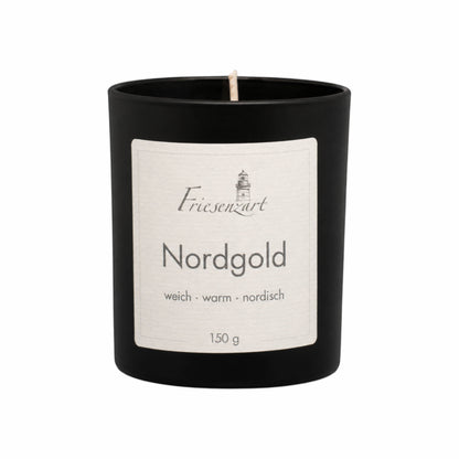 Duftkerze Nordgold weich · warm · nordisch