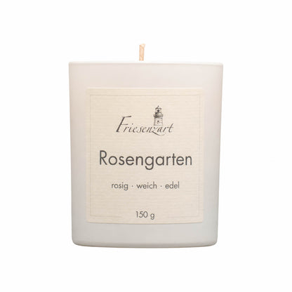 Duftkerze Rosengarten rosig · weich · edel