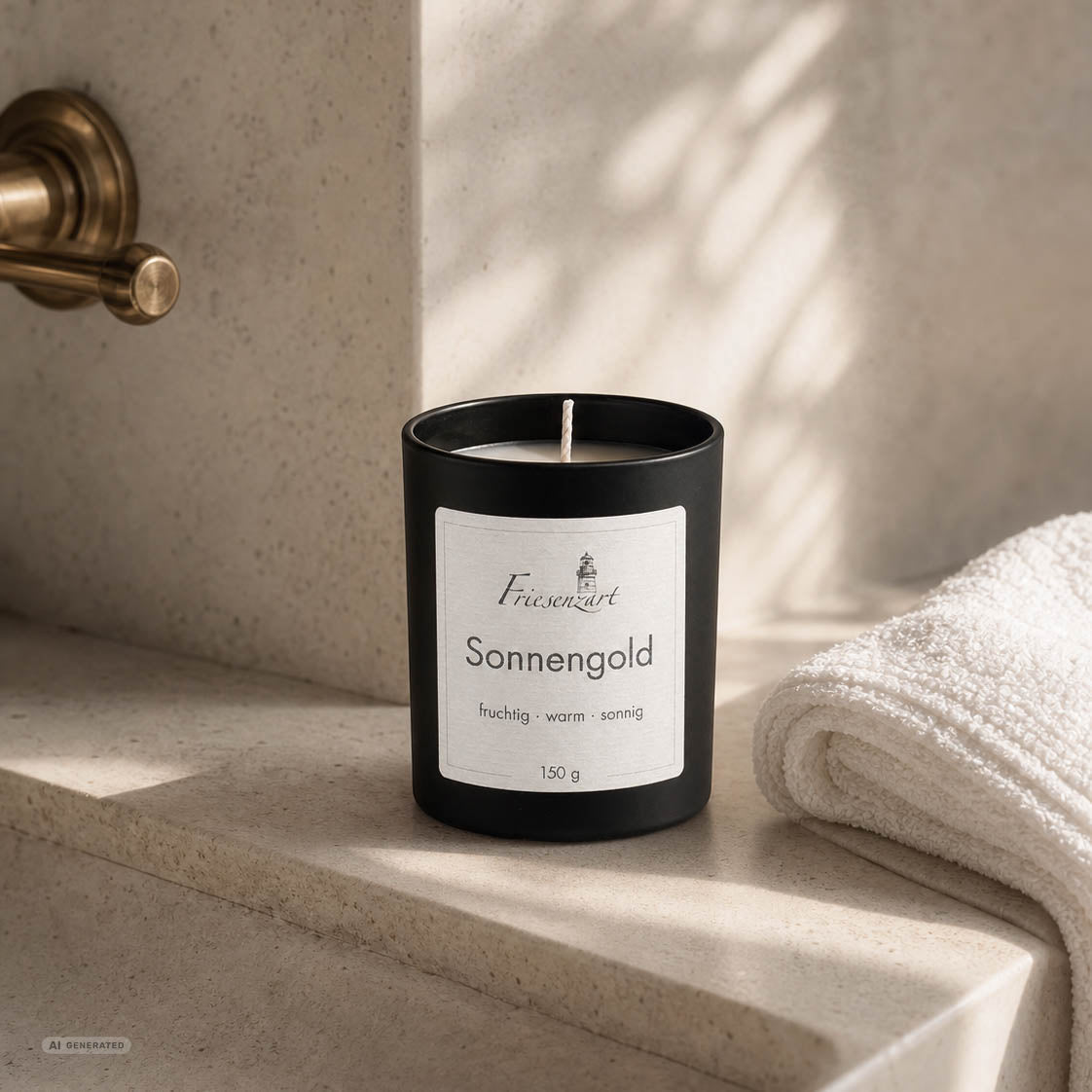 Duftkerze Sonnengold fruchtig · warm · sonnig