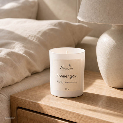 Duftkerze Sonnengold fruchtig · warm · sonnig