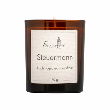Duftkerze Steuermann frisch · aquatisch · markant