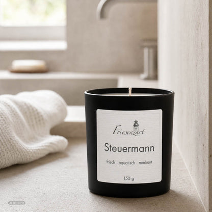 Duftkerze Steuermann frisch · aquatisch · markant