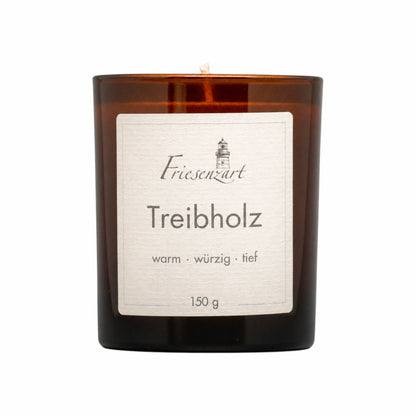 Duftkerze Treibholz warm · würzig · tief