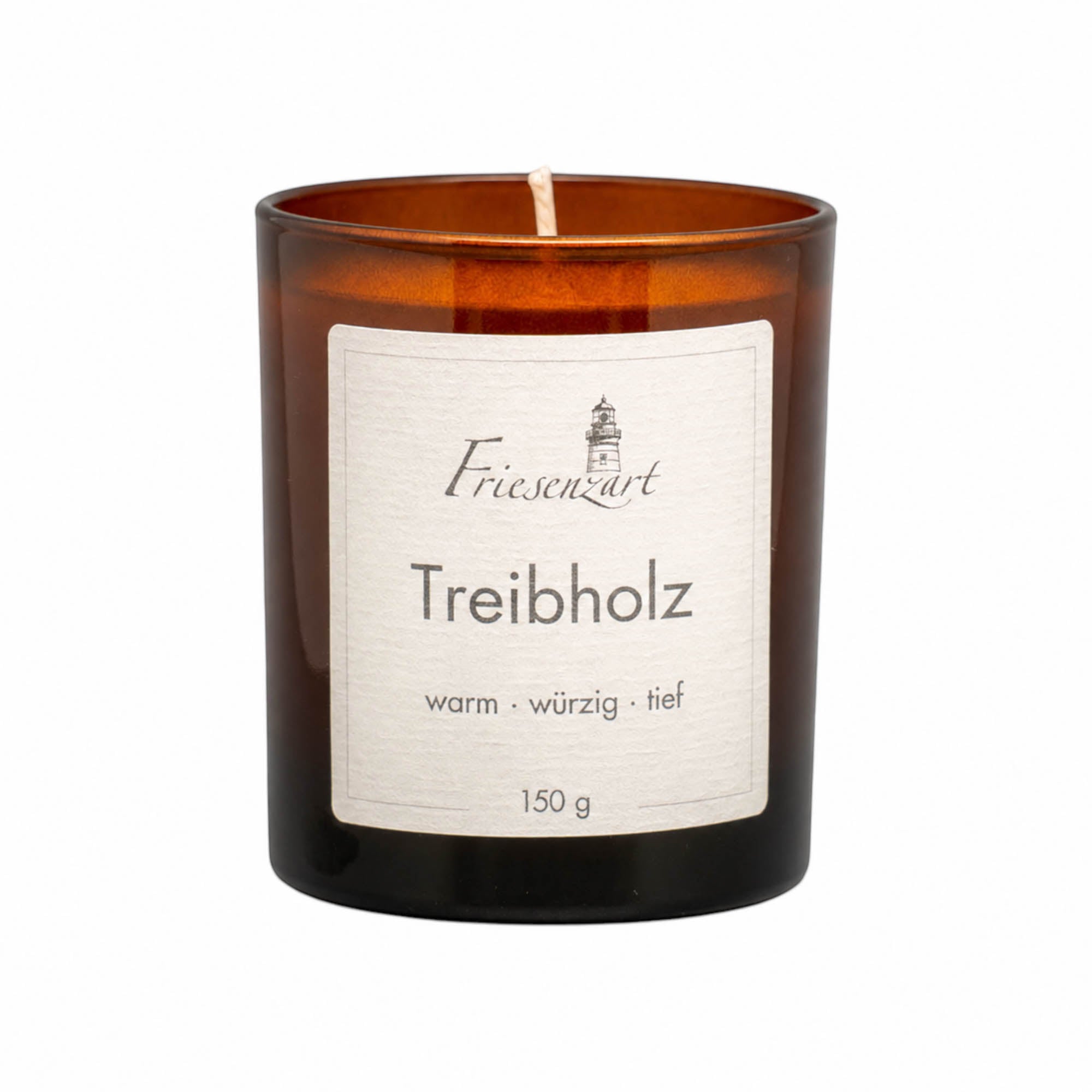 Duftkerze Treibholz warm · würzig · tief