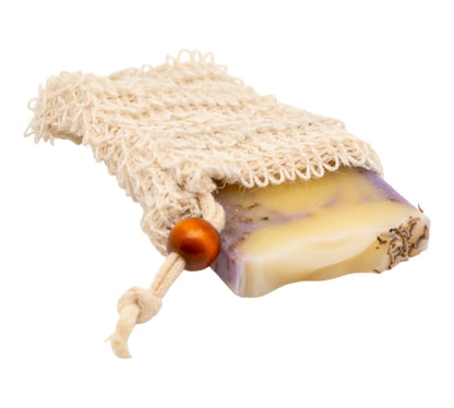 Badeseifenbeutel aus Leinen – sanft reinigen &amp; natürlich pflegen