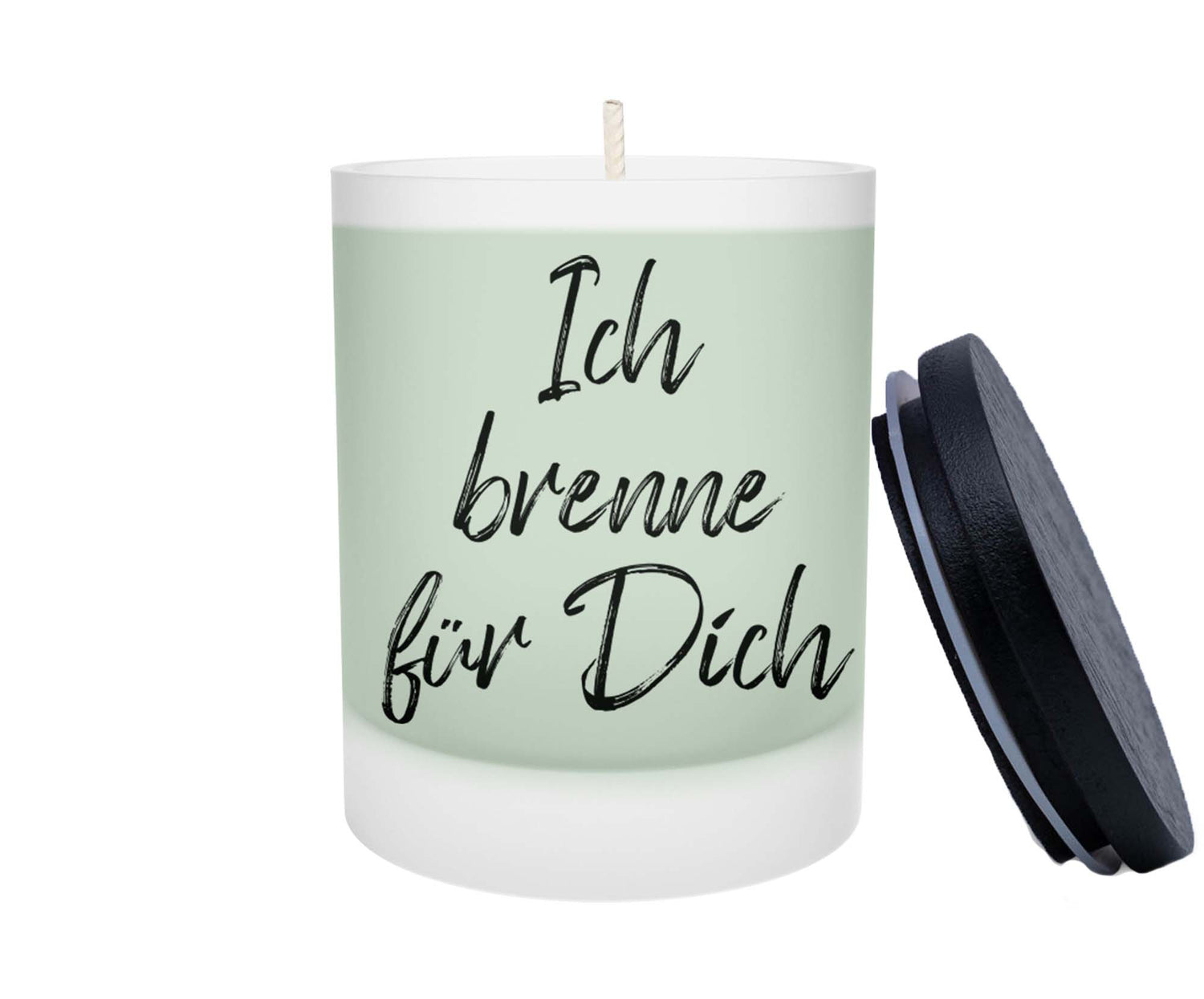 Duftkerze - Ich brenne für Dich