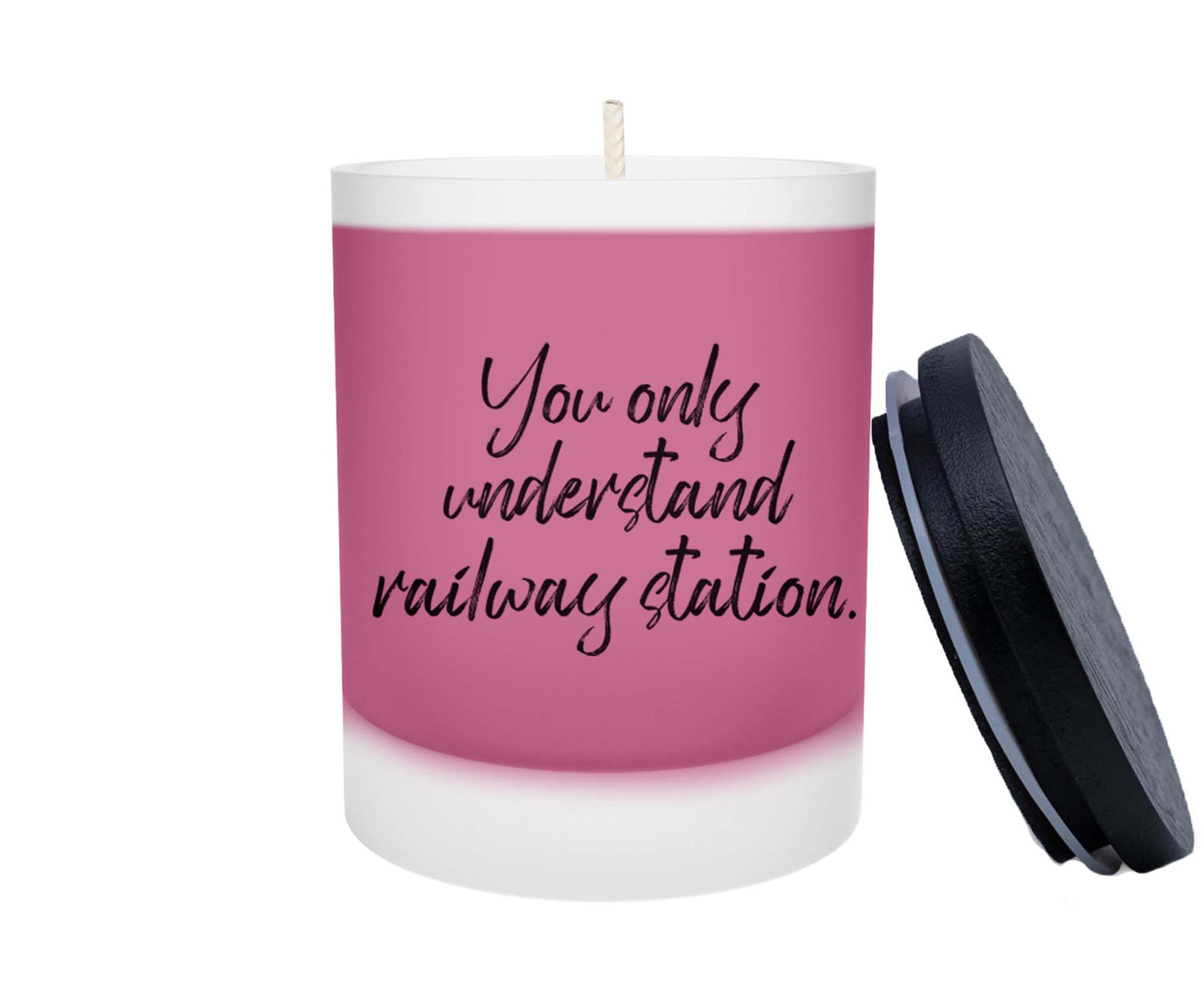 Duftkerze - You only understand Railway Station