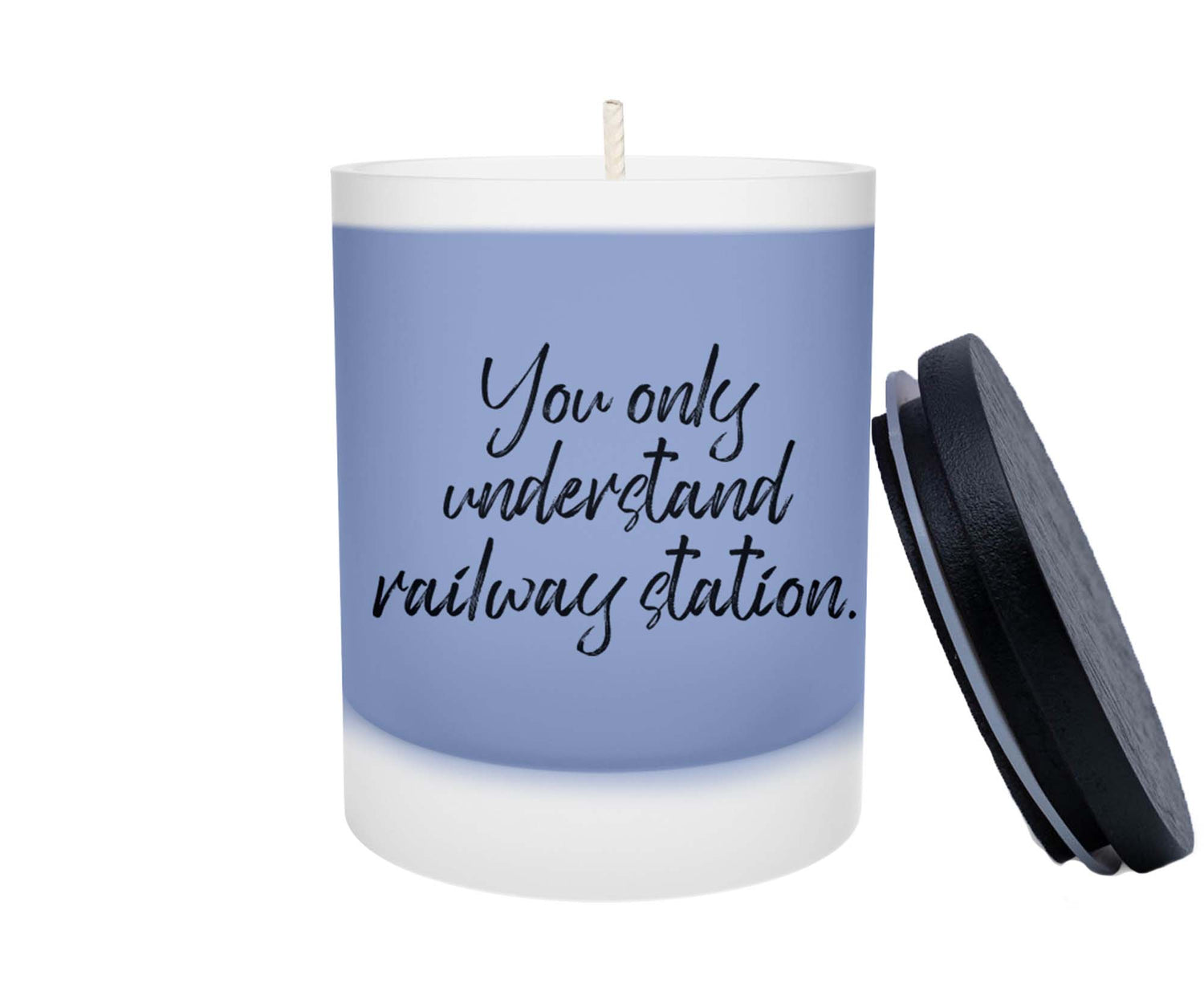 Duftkerze - You only understand Railway Station